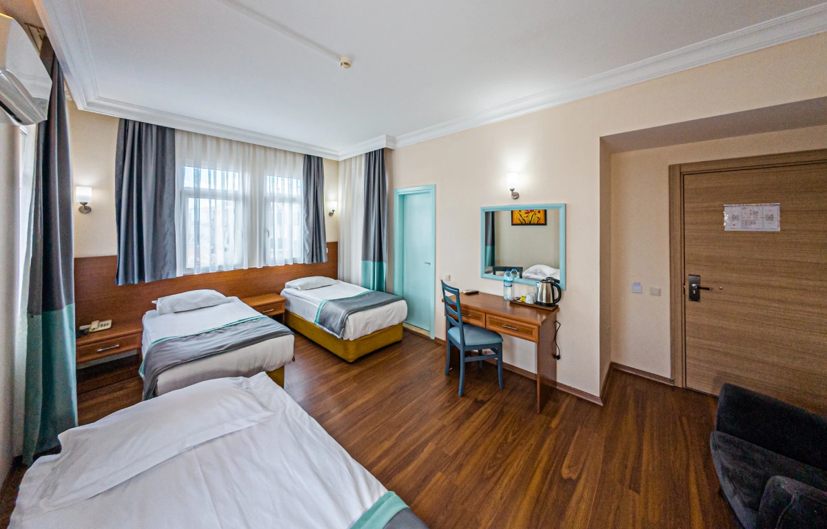 Elite Oda - Üç Tekli Yatak